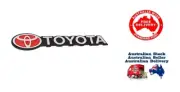 Toyota Silver Red Black Aluminium Badge Decal Decoration Vehicle Accessories