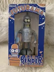 FUTURAMA Bender wind up tin toy in box Futurama official collectors item