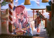 Anime girls hatsune miku megurine luka vocaloid aina Playmat Game Mat Desk