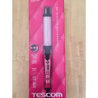 在飛比找蝦皮購物優惠-TESCOM 負離子蒸氣專業直捲髮器/電捲棒 亮麗粉 全新現