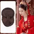 Hair Extension Braided Chignon Hanfu Hair Chignon Fake Hair Bun Bride Hairpiece