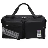 在飛比找森森購物網優惠-Nike 旅行袋 手提袋 大容量 氣墊 黑【運動世界】FB2