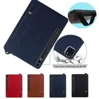 Fr Samsung Galaxy Tab A9+/S9 Ultra/S9/S8 Leather Business Wrist Strap Stand Case