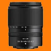 Nikon NIKKOR Z DX 18-140mm f/3.5-6.3 VR Lens - Brand New