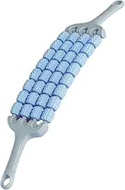 Four-Row Muscle Roller, Massage Roller for Legs, Non-Slip Leg Massager Roller, Adjustable Equipment Long-Lasting Design for Calf Thigh Body Yoga Workout Training Exercise