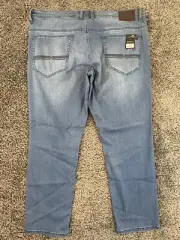 Buffalo David Bitton Men's Axel 5 Pocket Slim Stretch Jean Blue 40X30 Easy Care.