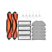 For 360 S9 S6 Pro X90 X95 Robotic Vacuum Cleaner Hepa Filter Roll Main Brush Side Brush Mop Cloth R