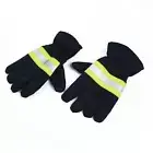 Canvas Fire Proof Non-slip Anti-fire Gloves Heat-resistant Firefighting Gloves