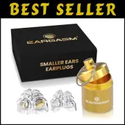 Noise Reduction Earplugs for Kids and Adults - Gold Silicone & Waterproof Case