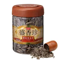 在飛比找momo購物網優惠-【盛香珍】豐葵香瓜子桶450g/桶(全天然原味)