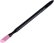 NULYLU Nail Polish Pen Nail Grinder Cuticle Remover Double-end Manicure Tools for In-grown Toenail Removal (black)