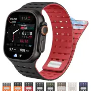 Magnetic Strap for Apple Watch Ultra2 Band 49 44 46 mm 10 9 8 7 SE Elastic Band