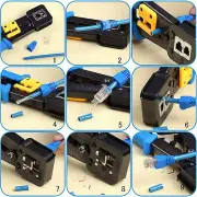 Ethernet Crimper PliersEthernet Crimping Tool For J45 RJ12 CAT5 CAT5e