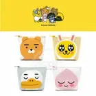 Kakao Friends Triangle Pouch Cosmetic Travel Makeup Bag Case Box Korea Cute Gift