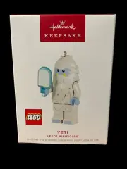 2022 Hallmark Keepsake Ornament Yeti Lego Minifigure