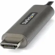 StarTech.com 3ft (1m) USB C to HDMI Cable 4K 60Hz with HDR10, Ultra HD USB Type-C to HDMI 2.0b Video Adapter Cable, DP 1.4 Alt Mode HBR3 - First End: