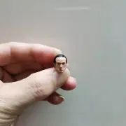 Painted 1/18 Scale The Godfather Vito Corleone Head Sculpt Fit 3.75" Figure