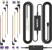 Miofive USB Type-C Hardwire Kit Only for Miofive S1/S1 Pro/S1 Ultra Dash Cams, Activates Parking Mode and Provides Low Voltage Protection, 11.5 ft / 350 cm (Buy Separately)