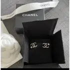 CHANEL Earrings Coco Mark Star Star