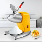 110V Electric Ice Shaver Crusher,300W 1450 RPM Snow Cone Maker Machine