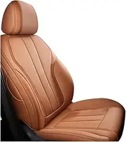 car seat Protector for Suzuki for Swift 2005 2006 2007 2008 2009 2010 2011 2012 Accessories Custom Leather Car Seat Covers (Color : Brown), 10548821491