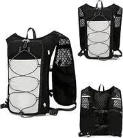 Hydration Backpack - Hiking Backpacks And Bags | Lightweight Nylon Hydration Pack | Breathable Sports Bag With 1.5L Water Bladder Adjustable For Outdoor Camping Fishing Trekking Climbing Workout Trave