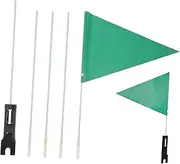 TOKIDNY Bike Safety Flag Set for Boys and Girls 190cm Sturdy Flag Pole Multi-function