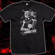 Robot Monster - '50s Sci-Fi Movie Poster - Hand Silk-screened Cotton T-shirt