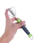 Push Self Turning Cake Baking Accessories Egg Beater Egg Whisk Kitchen Tools