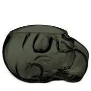 Nude Glass Memento Mori Skull Bowl, Small
