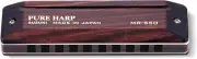SUZUKI Suzuki 10-hole harmonica PURE HARP MR-550 in F Japan wood material #1