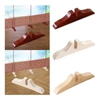 Room Divider Stand Wooden Room Panel Bracket for Bedroom Library Bathroom