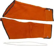 TEMPNAP Safety Welding Sleeves 2pcs Women's Arm Guards Flame Retardant Heat-Resistant for Work Gardening Camping