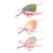 Simulated Tail Keyring Plush Keychain Charm Lovely Animal Tail Pendant Key Rings