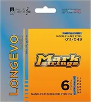 MARK STRINGS LONGEVO SERIES ELECTRIC GUITAR NANO-FILM SHIELDED NICKEL PLATED STEEL 11/49