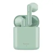 Encok W09 TWS Wireless Earbuds bluetooth 5.0 Earphone Touch Control Bass Stereo Hands Free Headphone for iPhone Xiaomi Huawei GREEN COLOR