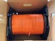 FIBER OPTIC CABLE 1000' DUPLEX LASER TWO-STRAND OCC AX002NWLS 90R 62.5/125 RISER