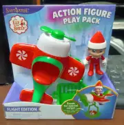 Elf On The Shelf Action Figure Play Pack Flight Edition Airplane Elf Pets NEW