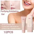 Purifying Exfoliating Gel Cream Body Scrub Facial Exfoliator Cleanser Unisex 50g