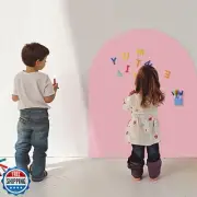 Magnetic Arch Wall Decal, Chalkboard Magnetic Contact Paper for Kids Drawing