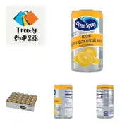 100% White Grapefruit Juice, 7.2 oz Cans Pack of 24