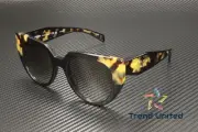 PRADA PR 14WS 3890A7 Black Medium Tortoise Grey Gradient 52 m Women's Sunglasses