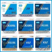 KMC 10/11/12 Speed 116/126L X10 X11EL X11SL X12 MTB Road Bike Chain For Shimano