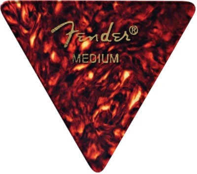 NEW Fender Classic Celluloid 355 Guitar Picks, Medium - SHELL, 198-0355-300-12