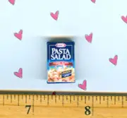 DOLLHOUSE MINIATURE Size Macaroni Pasta Noodle Salad Mix Box