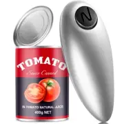 Electric Can Opener, Handheld One Touch Automatic Can Openers Fit Different C...