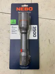 NEW NEBO NEB-FLT-0021 DAVINCI 3500 Rechargeable ALUMINUM Flashlight 3500 Lumens