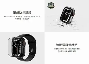 MAGEASY Apple 蘋果 Watch S4/S5/S6/S7/S8/S9/SE (40mm/41mm) Odyssey GLOSSY EDITION 亮面金屬保護殼 保護套 軍規防摔 防摔防撞