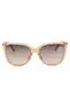 Coach Women's Square Frame Light Brown Injected Sunglasses - HC8345