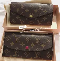 在飛比找Yahoo!奇摩拍賣優惠-LOUIS VUITTON LV長夾 EMILIE錢包 防刮